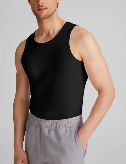 Cool Cotton Tank Stay-Tucked Undershirt