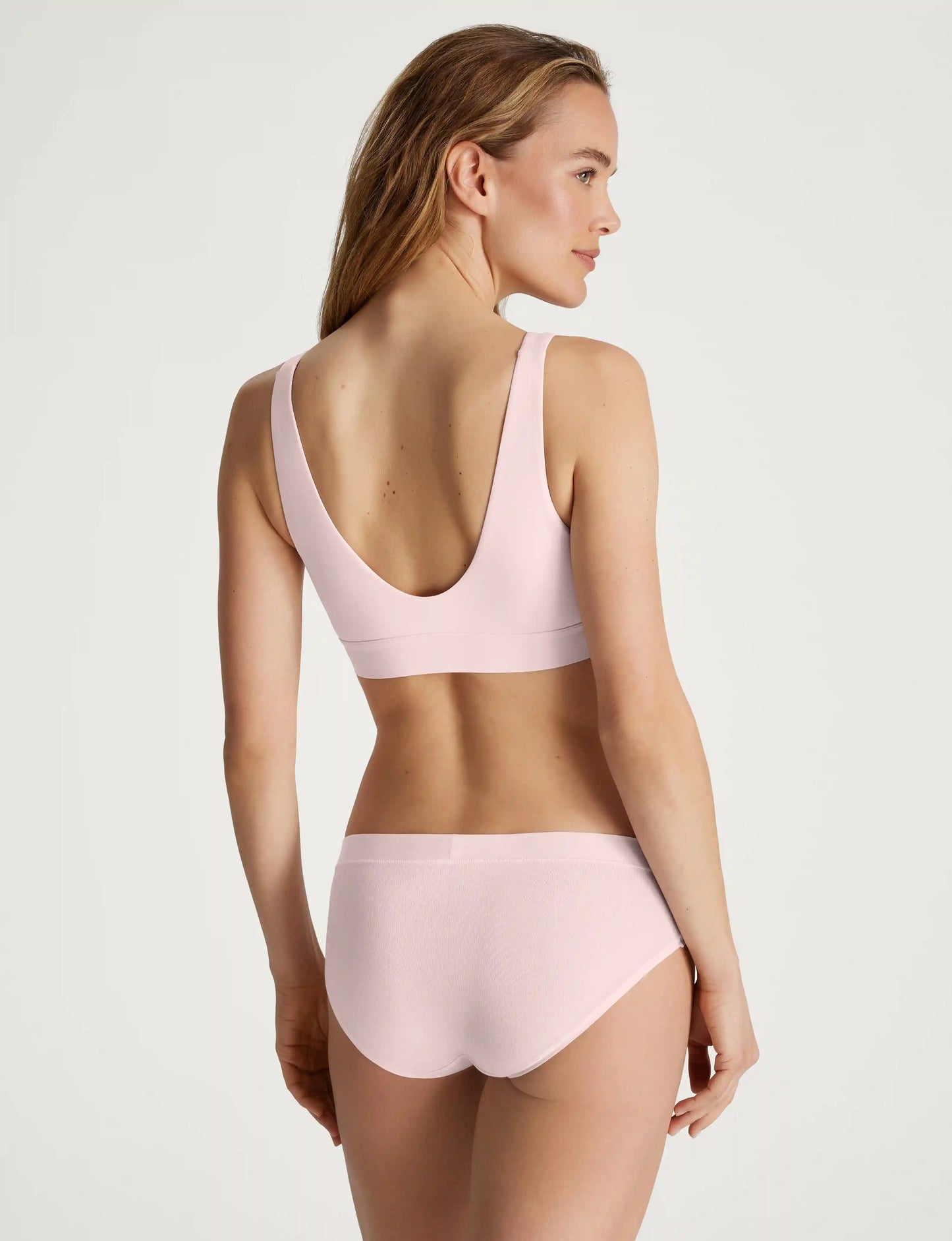 Second Skin Pullover V-Neck Bra & Brief Set