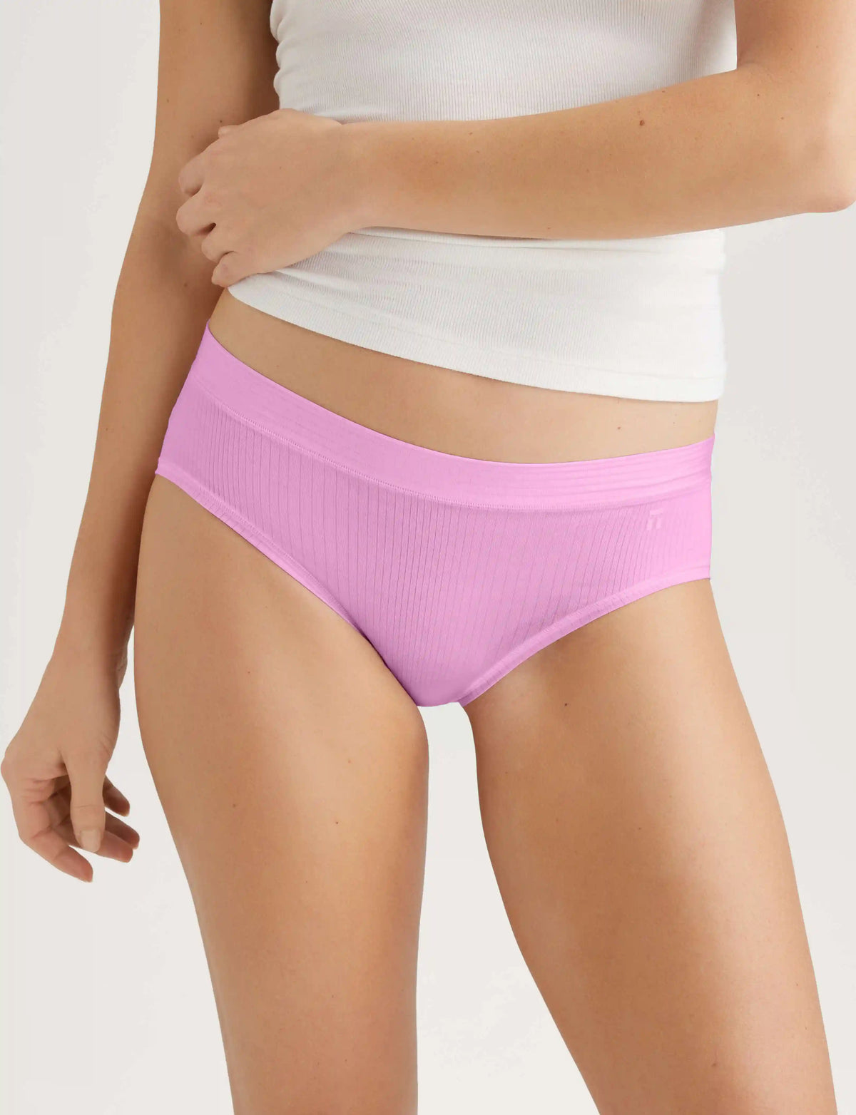 Women's Second Skin Luxe Rib Brief (5-Pack)