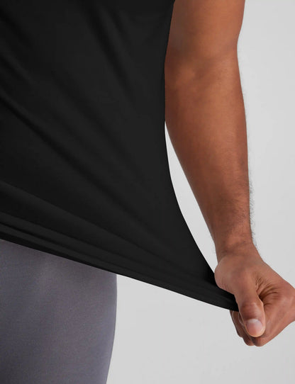 Cool Cotton High V-Neck Stay-Tucked Undershirt (6-Pack)