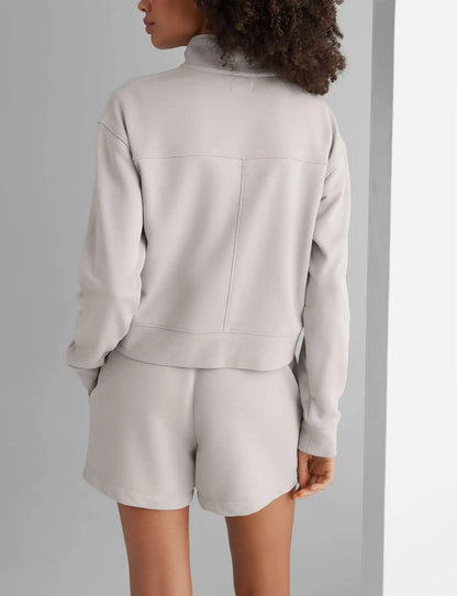 Women's French Terry Half-Zip Sweatshirt