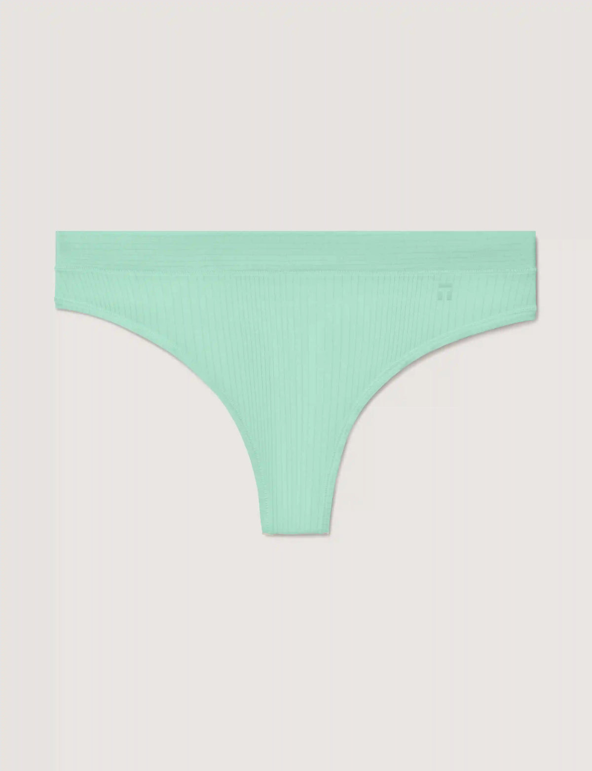 Women's Second Skin Luxe Rib Thong