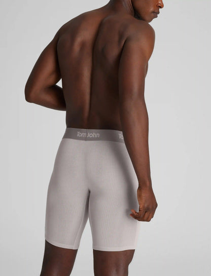 Second Skin Luxe Rib Boxer Brief 8"
