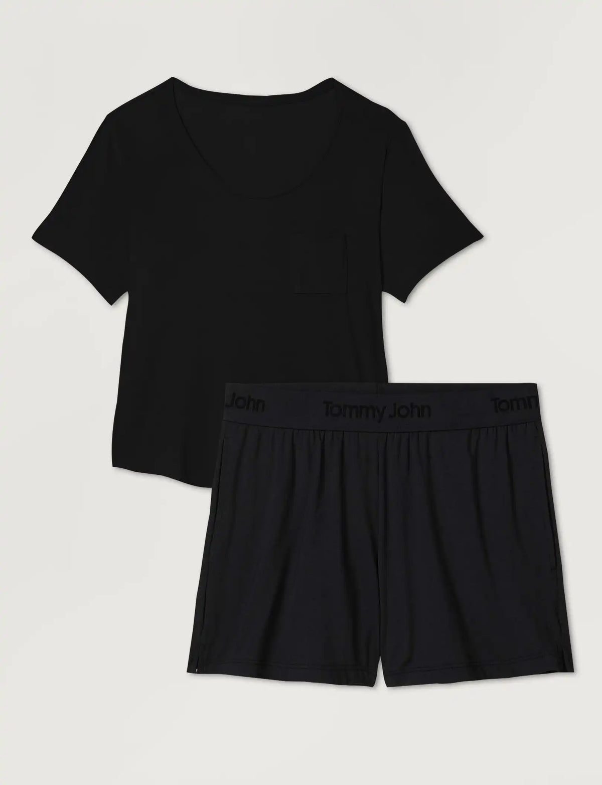 Women's Second Skin Sleep Pocket Tee & Short Set