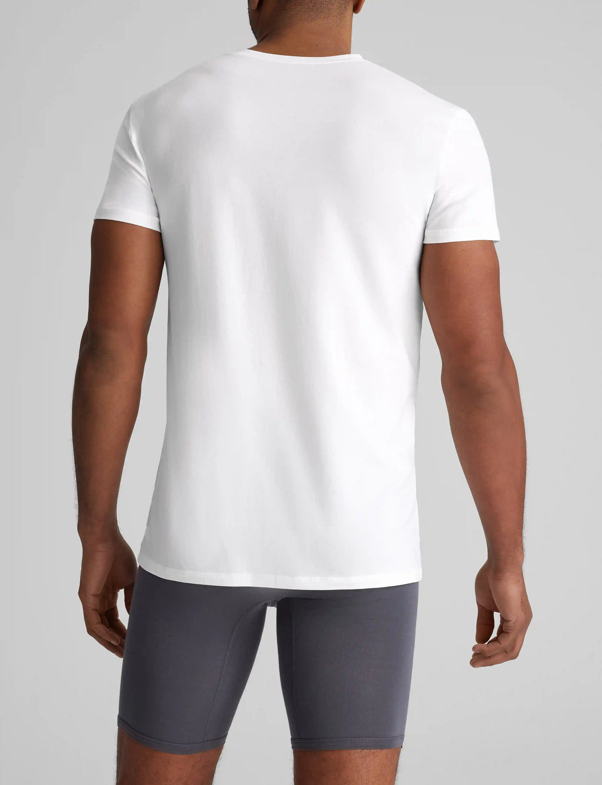 Cool Cotton High V-Neck Modern Fit Undershirt (6-Pack)