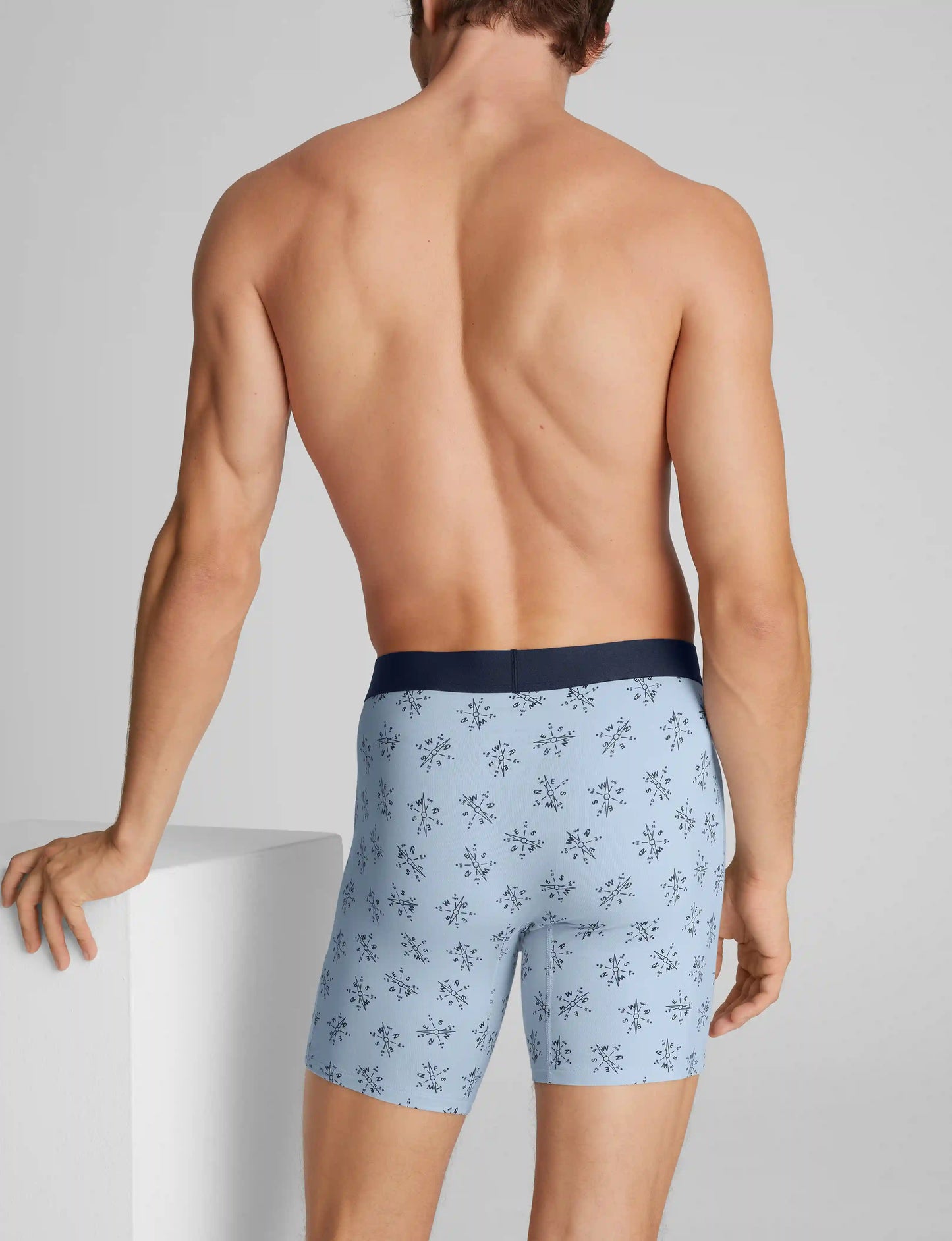 Cool Cotton Mid-Length Boxer Brief 6" (3-Pack)