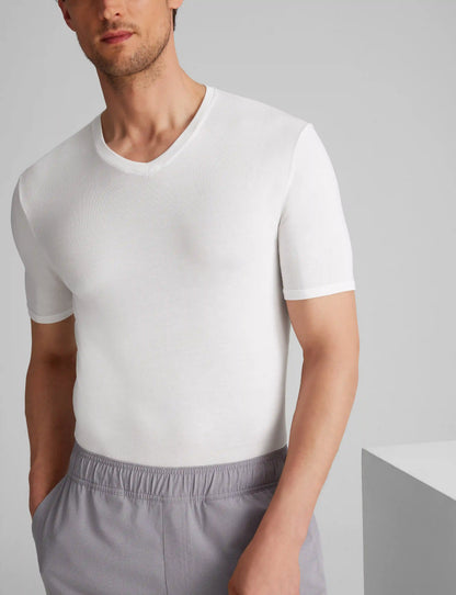 Second Skin High V-Neck Stay-Tucked Undershirt (3-Pack)