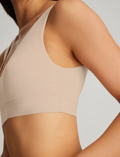 Second Skin Pullover V-Neck Bra