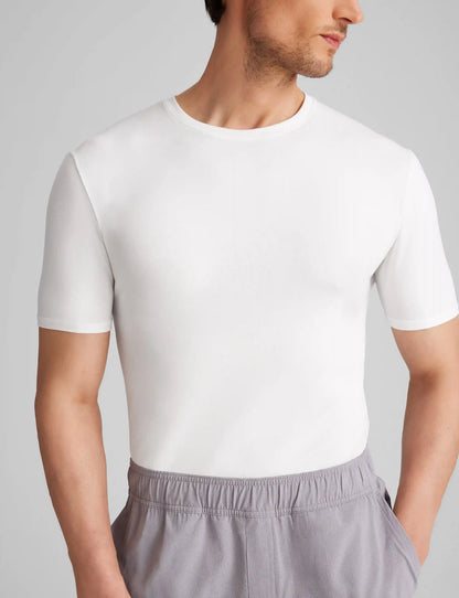 Cool Cotton Crew Neck Stay-Tucked Undershirt (3-Pack)