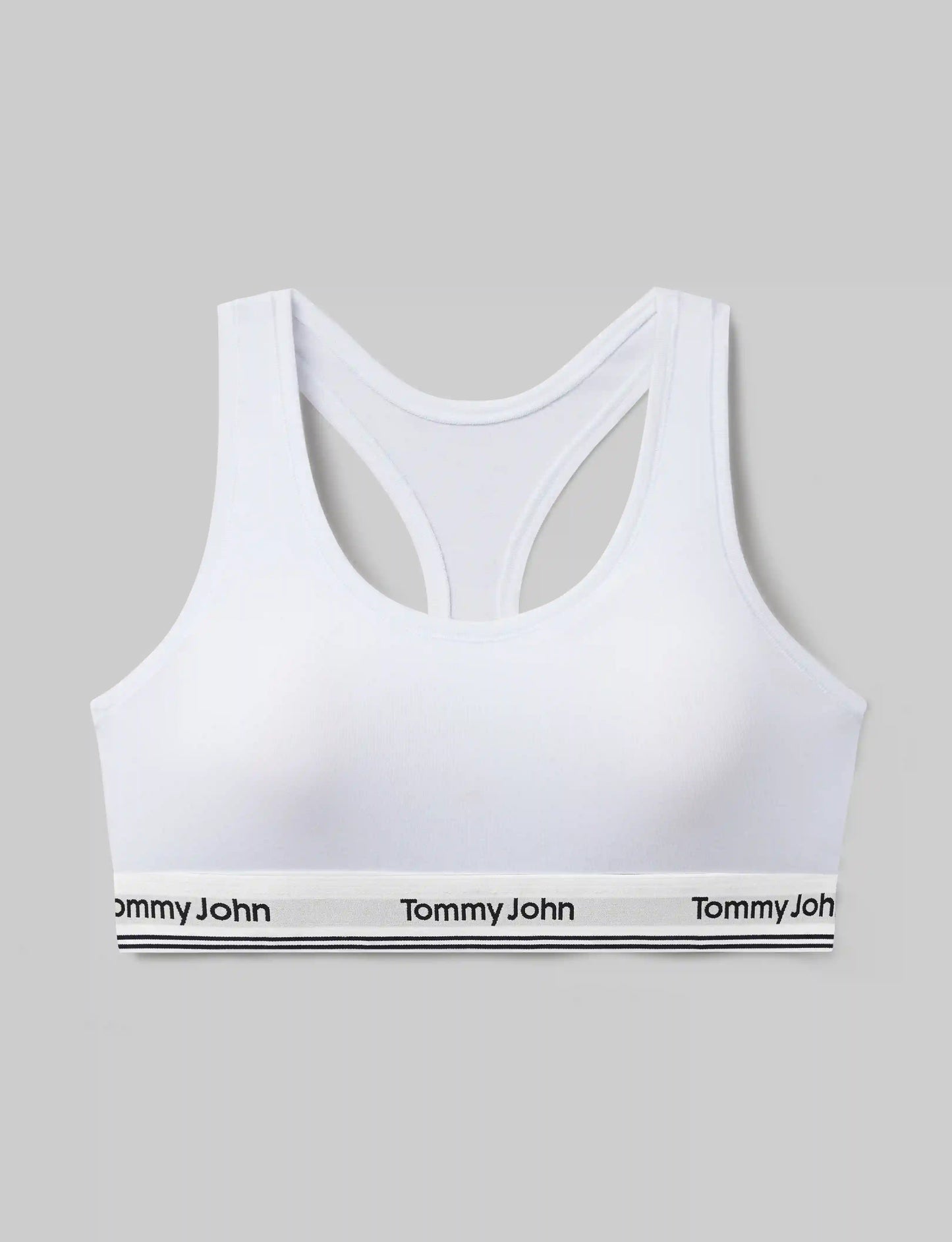 Signature Cotton Scoop Bralette