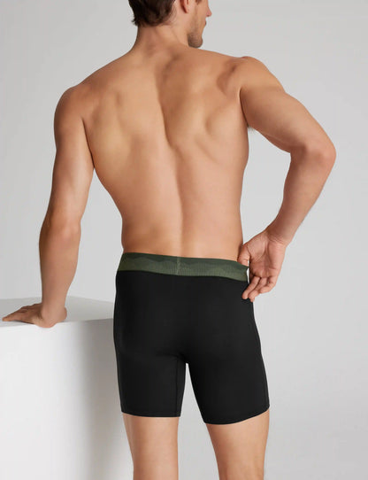 Second Skin Mid-Length Boxer Brief 6" (6-Pack)