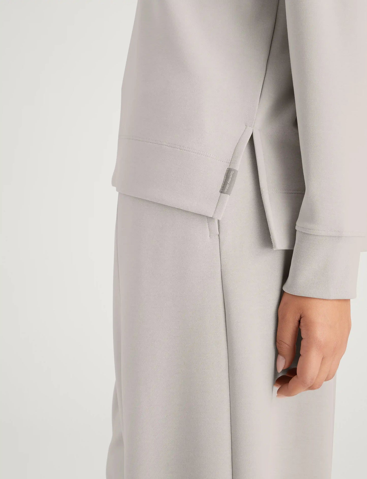 Women's Luxe Traveler Knit Long Sleeve Crew & Pant Set