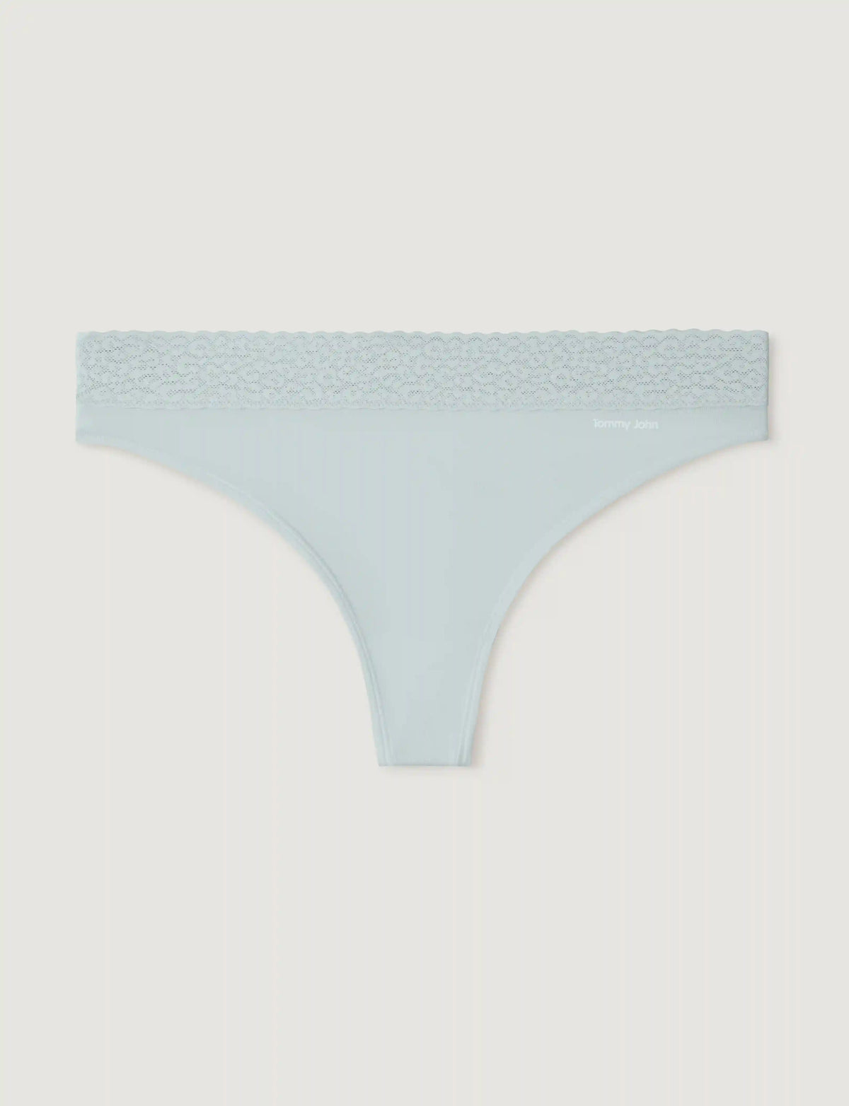 Women's Second Skin Thong, Lace Waist