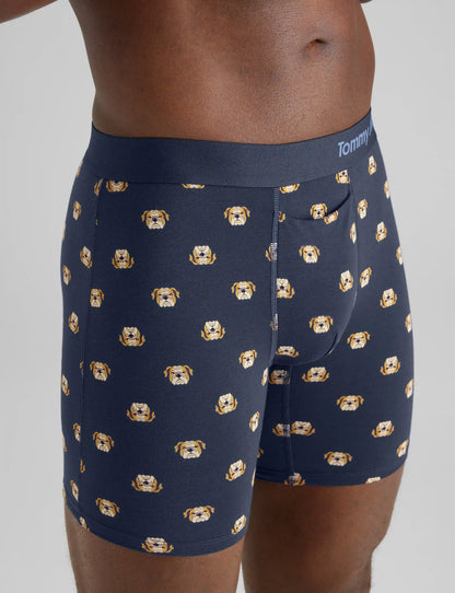 Cool Cotton Mid-Length Boxer Brief 6" (6-Pack)
