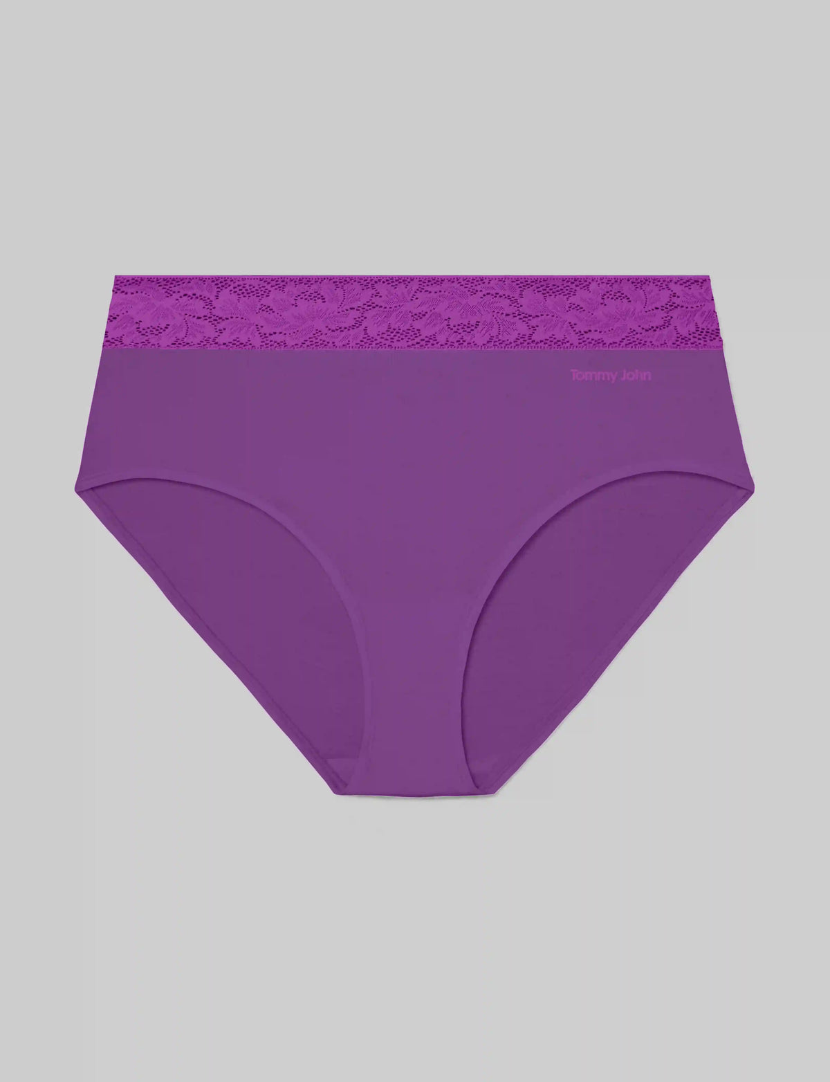 Women's Second Skin High Rise Brief, Lace Waist