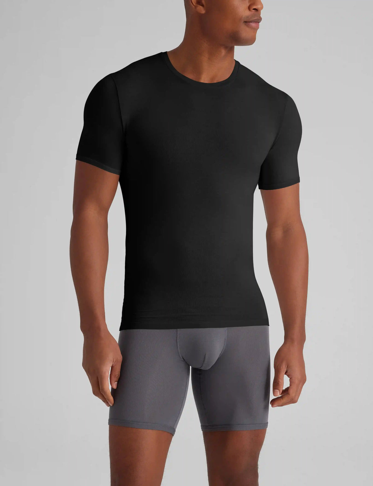 Second Skin Crew Neck Stay-Tucked Undershirt