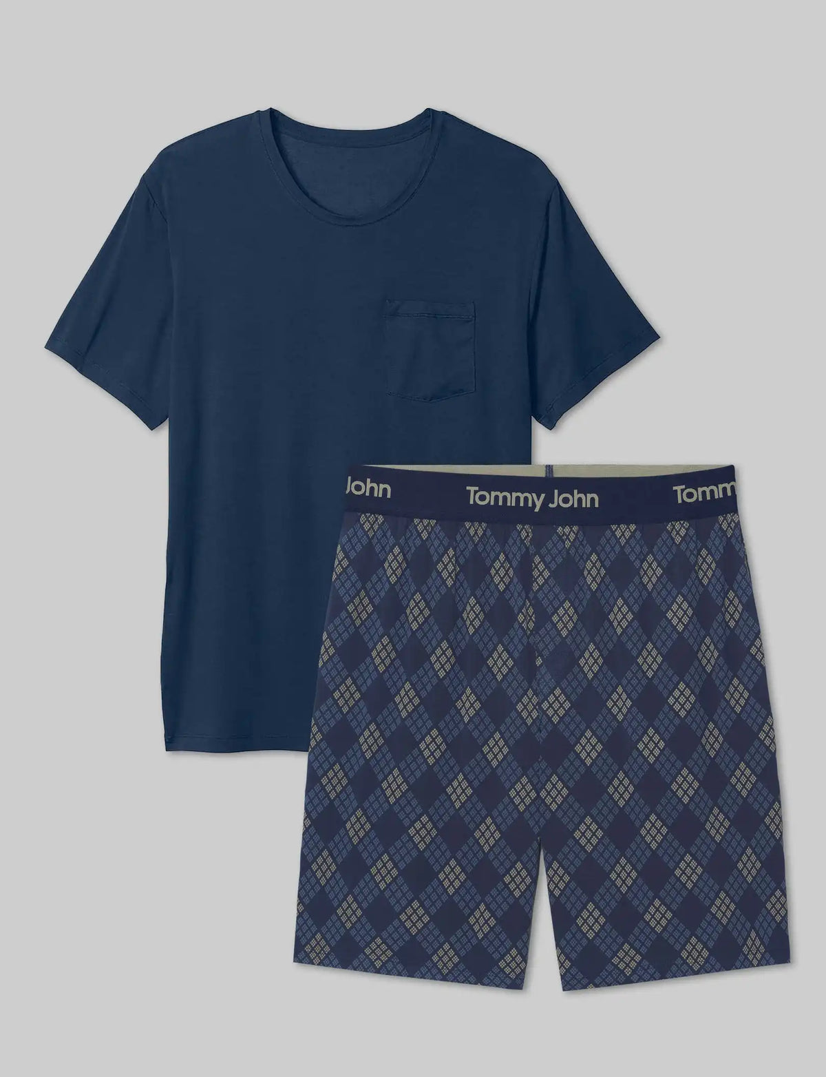 Second Skin Sleep Pocket Tee & Short Set
